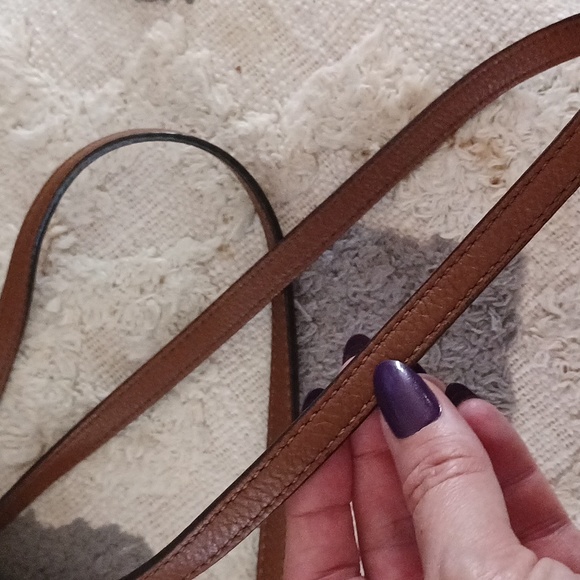 Michael Kors brown small crossbody chained bag❤️ - Picture 8 of 14